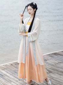 Casual Ankle Length Dresses Song Dynasty Hanfu