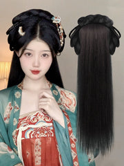 hanfu wig han dynasty hairstyles female