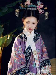 Chinese Empress Costume Qing Dynasty Hanfu
