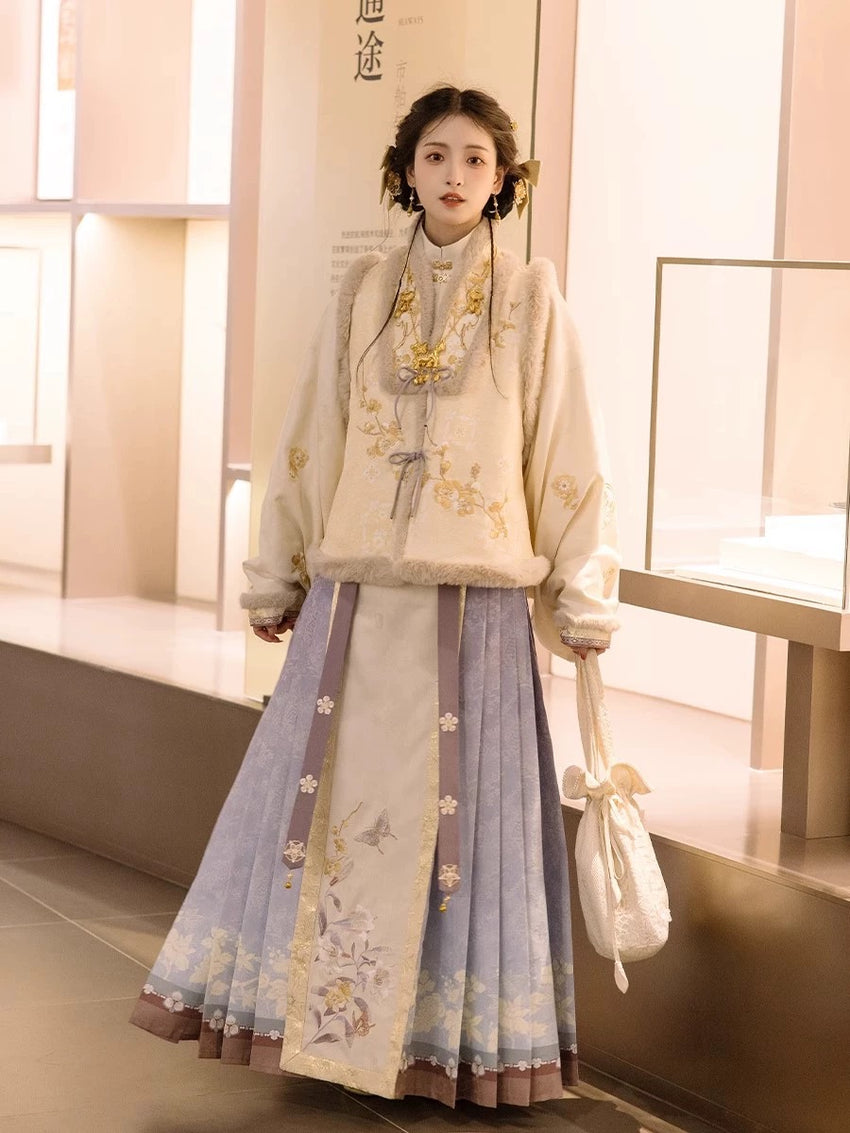 Chinese Style Clothing Winter Hanfu Female
