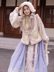 Chinese Style Clothing Winter Hanfu Female