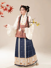 Ming dynasty winter  hanfu dress chinese culture outfits
