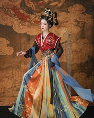 Dunhuang Chinese Traditional Cosplay  Tang Dynasty Clothing