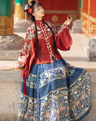 Ming Dynasty Dress Female Spring Traditional Hanfu