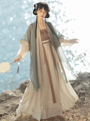 Song Dynasty Clothing Set For Traditional Hanfu