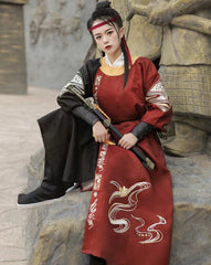 Warrior Hanfu Robe Chinese Cosplay Ming Dynasty