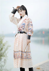 Dragon Embroidery Pattern Ming Dynasty Clothing Female