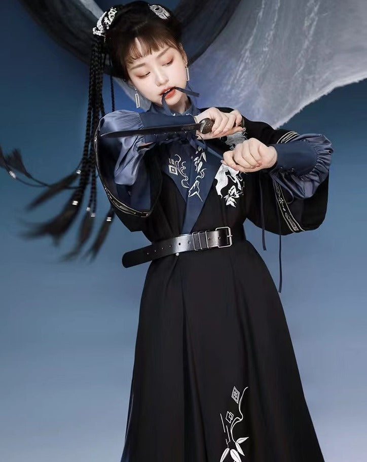 black assassin cosplay female ming dynasty clothing