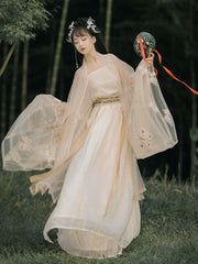 fairy hanfu dress sexy ancient chinese clothing female 