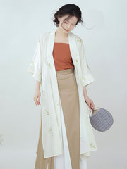 Short Sleeve Casual Dress Modern Chinese Traditional Hanfu