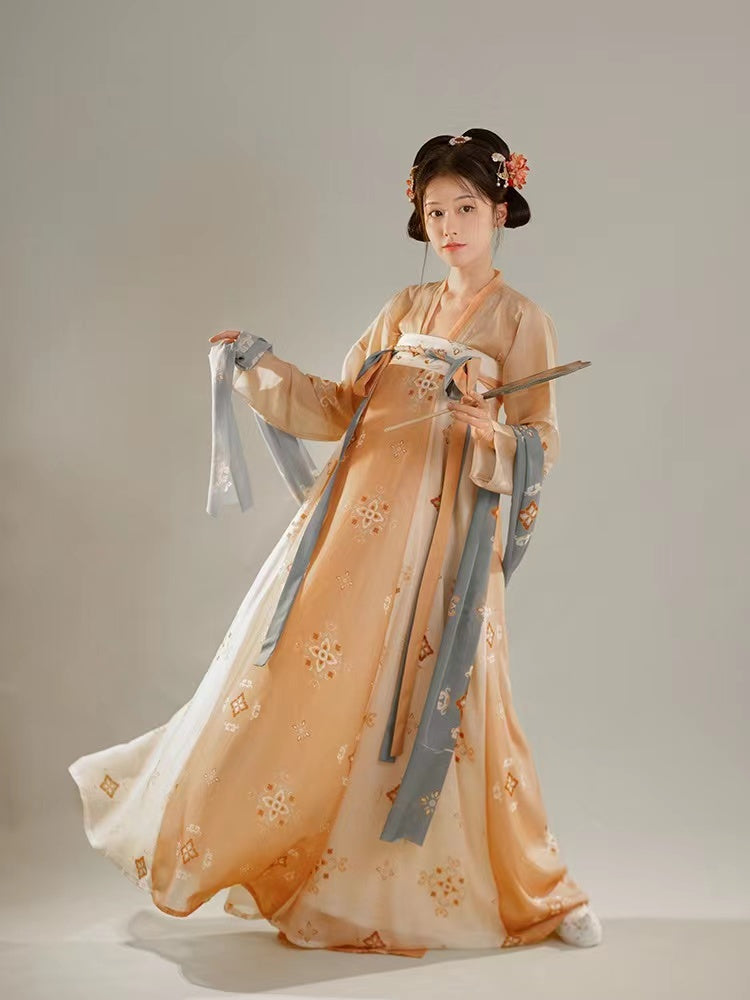 Ruqun Hanfu Chinese Dance Costume Tang Dynasty